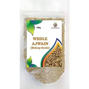 Jioo Organics Whole Ajwain Seeds | Bishop's Seed | Carom Seeds | Pack of 1 | 100 Grams