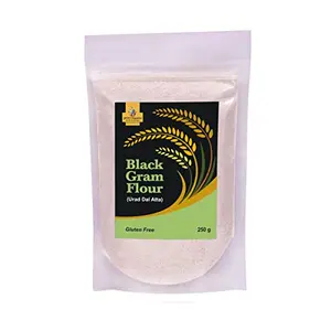 Jioo Organics Black Gram Flour Little Millet Flour Urad Dal Atta_Pack of 250 Grams