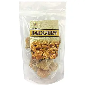 JIOO Organics Natural Healthy Jaggery | Meetha Gud | Pack of 1 | 400 Gram