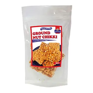 JIOO Organics Peanut bar | Groundnut Chikki | Kadalai Mittai | Moongfali Chikki | Pack of 1 | 400 Gram