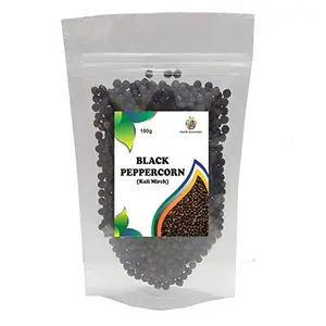 Jioo Organic Black Peppercorn Kali Mirch Whole 100 gm