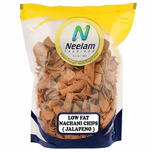Neelam Foodland Low Fat Nachani Chips Jalapeno  400G
