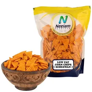 Neelam Foodland Special Corn Chips (Schezwan) 400G