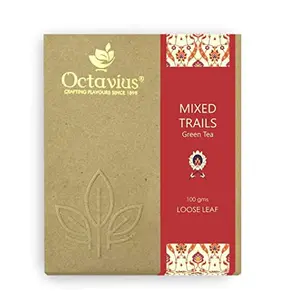 Octavius Mixed Trails Green Loose Leaf Tea - 100 Gms