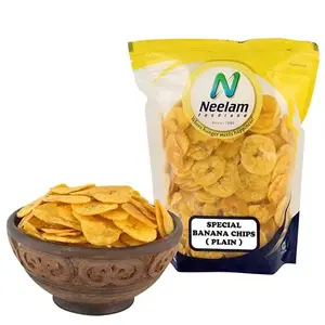 Neelam Foodland Special Banana Chips (Plain) 400G