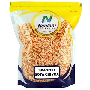 Neelam Foodland Roasted SOYA Chivda (Rice Flakes and SOYA Sev) (400G)
