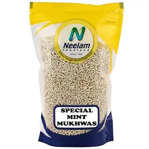 Neelam Foodland Peppermint Coated Fennel Seeds (Thandai Saunf) (400g)