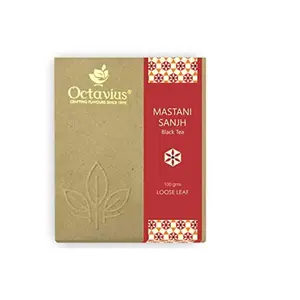 Octavius Mastani Sanjh Chai Loose Leaf Black Tea - 100 Gms