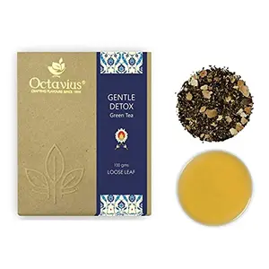 Octavius Gentle Detox Loose Leaf Green Tea - 100 Gms