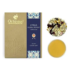 Octavius Citrus Floral Delight (Tisane) Loose Leaf Tea - 100 Gms
