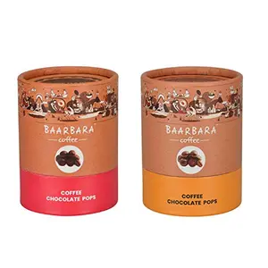 Baarbara Berry Coffee Chocolate Pops Cbo - (Pure Dark Chocolate & Pure Milk Chocolate)