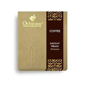 Octavius Instant Coffee Premix Economy Pack - 50 Sachets