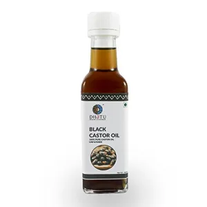 Dhatu Organics Black Castor Oil - 100g