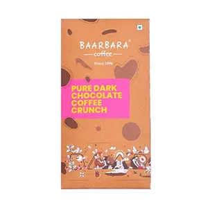 Baarbara Coffee Chocolate Coffee Crunch (Pure Dark Pack of 1)