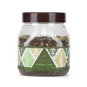 Octavius Kadha Chai | Exotic Blend | Premium Assam Tea & Indian Spices | Immunity Boosting Tea | Herbal Detox | With Black Pepper Tulsi Ginger Cinnamon and Mulethi | Fit for All Age | 250 GM Jar