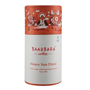 Baarbara Berry Giri's Honey Sun Dried Single Origin Coffee Bean Powder Pure Coffee ( 200 Grams)