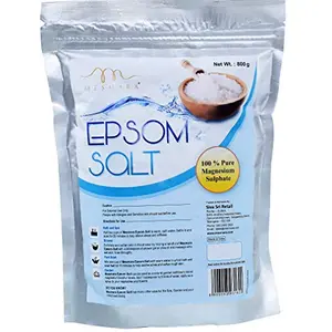 Epsom Salt (Magnesium Sulphate) For Relaxation Muscle Relives Aches & Plant Growth 800 gms