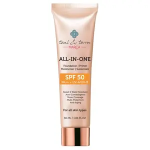 Daily Use Sun Screen with SPF 50+ | Water Resistant | All-in-One Foundation | Primer | Moisturizer | Sweat and Water Resistant | Face Care Cream |100% Natural | Paraben Free | 30ml