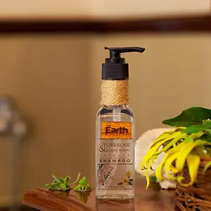 The Earth Reserve Tuberose & Ylang Ylang natural shampoo | Chemical Free and Made with Pure Essential Oils