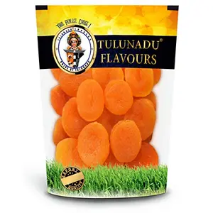 Tulunadu Flavours Turkish Apricots Jardalu 1 KG - Dry Fruits - Healthy Snack - Soft & Juicy Texture - Zero ed Sugar & - Grocery Food - Hygienically Packed
