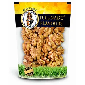 Tulunadu Flavours Kashmiri Walnuts 250 Grams Without Shell Kernels - Premium Akhrot Dry Fruits - Daily Useful Healthy Food Item Snacks - Grocery Foods - Hygienically Packed