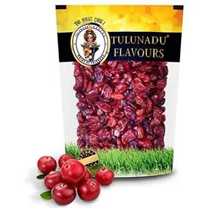 Tulunadu Flavours Whole CranDry Fruit 1 KG- Sweet Sliced Juicy - Non GMO Vegan - Healthy Snacks for Diet - Hign in Anti- Hygienically Packed
