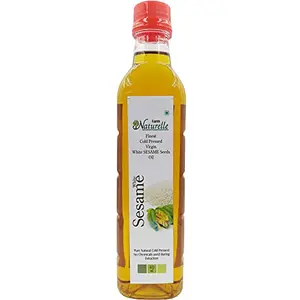 Farm Naturelle The Finest-FSSAI Certified-Gingelly Til Cooking Oil (Pressed Virgin Kachi Ghani) 415ML Bottle