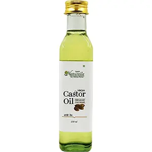 Farm Naturelle-100% Pure & Organic Cold Pressed Castor Seed Oil (Arandi Oil) | Organic Castor Oil For Hair & Skin Care -  250 ML