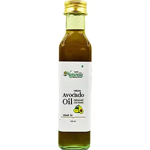 Farm Naturelle- 100% Pure Extra Virgin Avocado Oil | FSSAI Certified |Avocado oil For  Skin & Hair - 250 ML