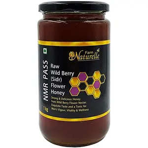Farm Naturelle -Wild Berry Honey (Sidr Honey)-Unique Honey frFlowers of Wild -Exquisite Taste & Tonic for Men’s Vigour Vitality 