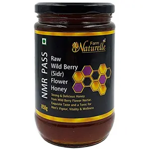 Farm Naturelle -Wild Berry Honey (Sidr Honey)-Unique Honey frFlowers of Wild -Exquisite Taste & Tonic for Men’s Vigour Vitality 