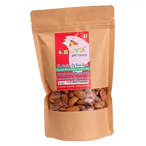 Leeve Dry Fruits Brand Fresh Exotic Almond Nuts California Almonds Badam patham 200 gm Pack