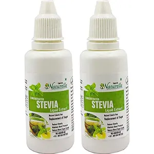 Farm Naturelle Concentrated Stevia Extract Liquid 20ml (Pack of 2)