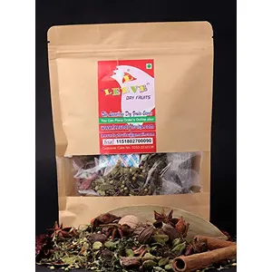 Leeve Dry Fruit Brand Premium Organic Khada Sabut Biiryani Seasoning Whole Biryani Garam Masala Spice 50 Gram Pack