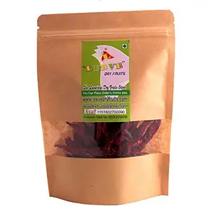 Leeve Brand Spices Sabut Lal Mirch whole Dried Red Shankheshwri marcha Spicy Chilli 200g