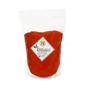 NatureVit Red Chilli Powder 1 Kg [All Natural Premium Quality & Aratic]