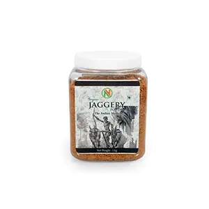 Nature Vit Organic Jaggery Powder 1 kg [Pure Natural & Chemical Free]