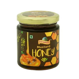 100% Pure Gavyamart Gavyamart Mustard Honey Brand with No Sugar Adulteration 250g