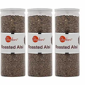Shadani Roasted Alsi ( Combo Pack of 180g X 3 )