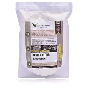 Jivabhumi Organic Barley Flour 1 Kg (Combo of 500g x 2)