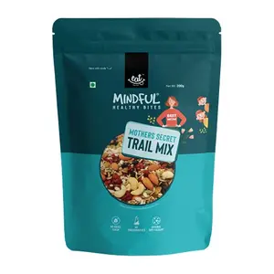 EAT Anytime Mindful Mother Secret Trail Mix - Almond Cashew Raisins Berries 7 Seeds | Weight Management |Rich in Vitamin B & E |Rich in Minerals |Antioxidants| High in Protein & Fiber-200g