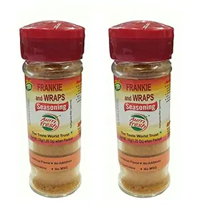 Aum Fresh Frankie and Wrap Seasoning Masala Powder (35 g x 2) - Pack of 2 Combo