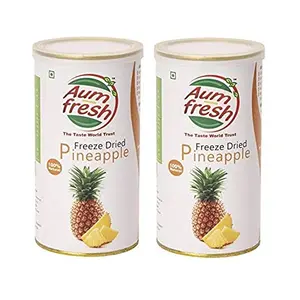 Aumfresh Freeze Dried Pineapple (25g x 2) - Pack of 2 Combo