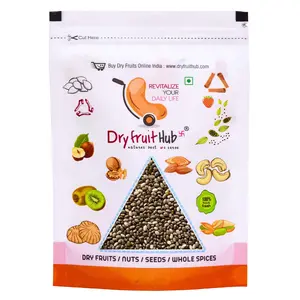 Chia Seed Black Organic for White Seeds Omega 3 Eating Natural Raw - Pack of 500g