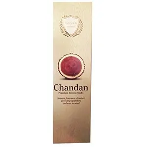 koya's Chandan Premium India Temple Incense Sticks/Natural Fragrance 10 Sticks - Choose The Scent and Use It at Home or Workplace