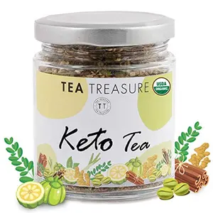 Keto Teaand Glowing Skin - Tea with Garcinia Cambogia Green Coffee and Other Natural Herbs - 100 Gm