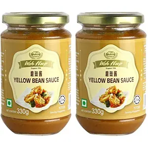 Woh Hup Yellow Bean Sauce 330g (Pack of 2)