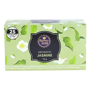 Karma Kettle Jasmine Tea 25 Staple Free Teabags