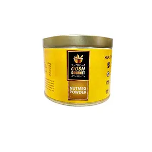 OOSH Nutmeg Powder | Premium Reusable Mini Tin Pack | Cooking Essential (100grams)