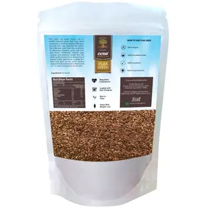 OOSH Flax Seeds for Weight Loss | Edible Seeds | Pouch Packaging 900g